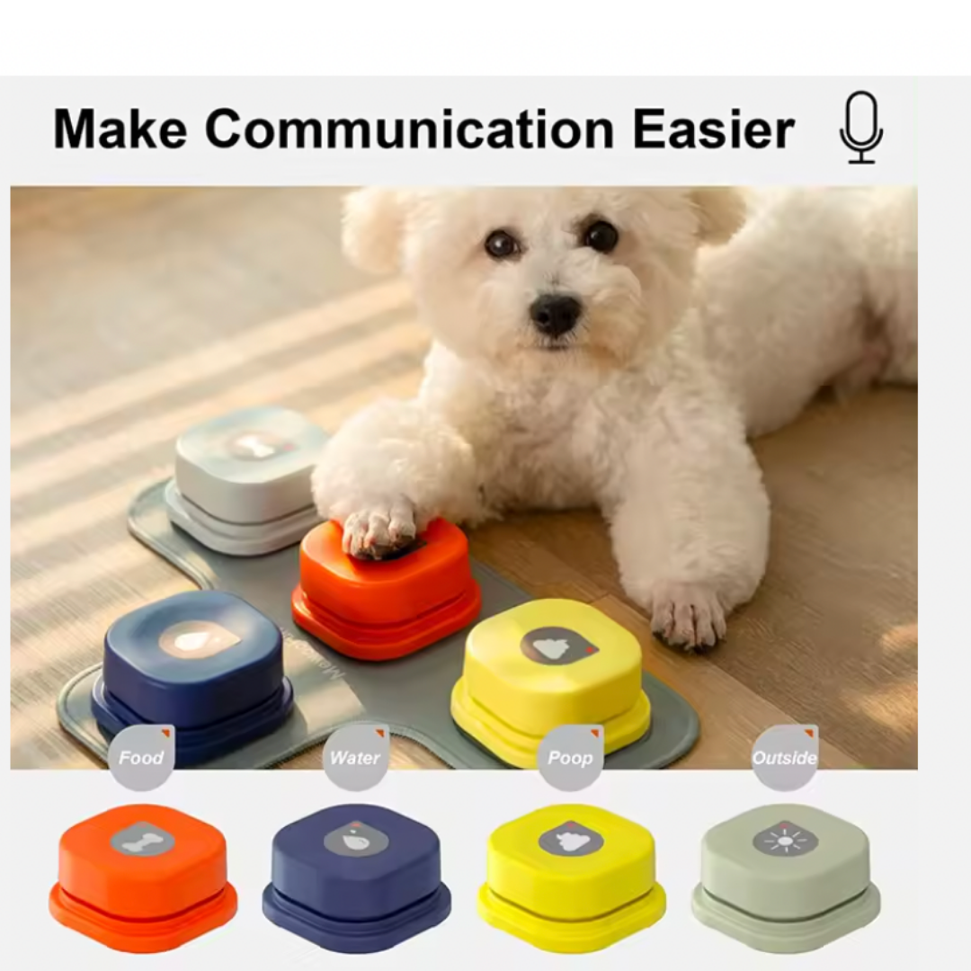 Recordable Push Button - Dog Trainer