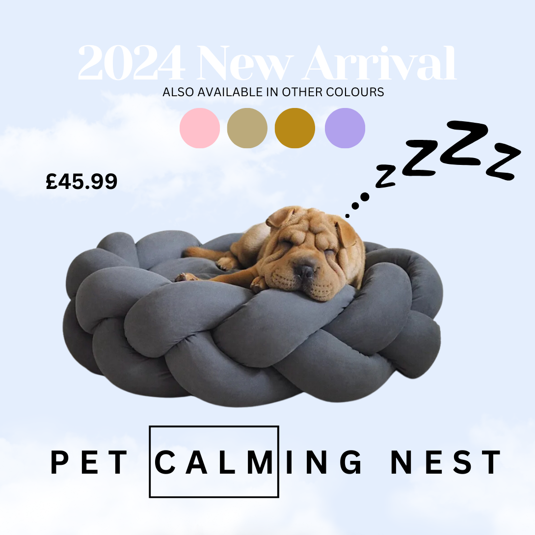 Braided Velvet Pet Bed